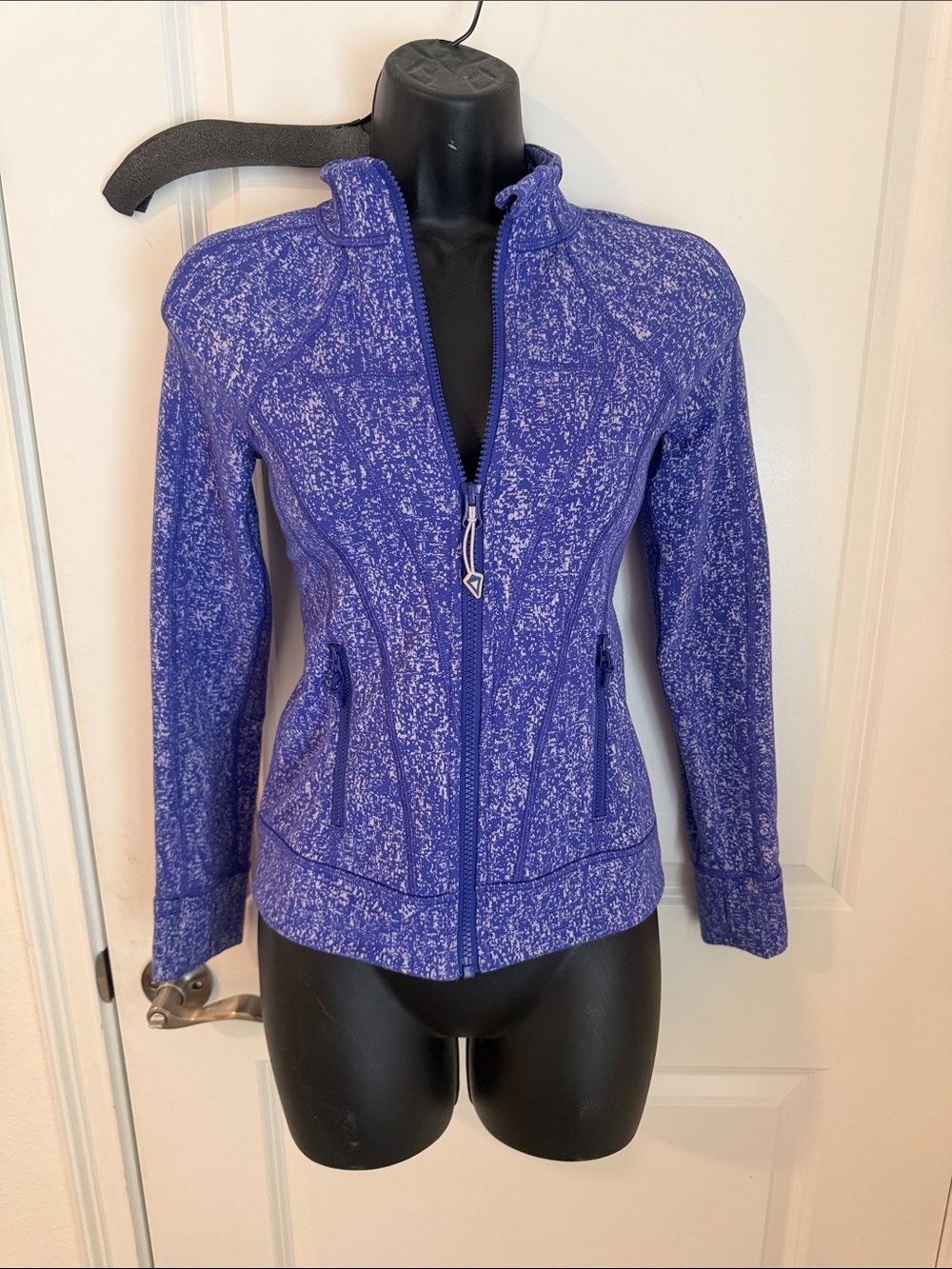 Ivivva Purple Zip-Up Active Jacket